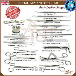 Basic Implant Kit Oral Advanced Surgery Best Implantology Instruments Set Of 17