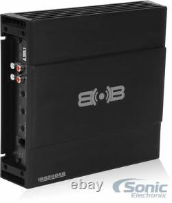 Belva BPKG212 1200 Watt Bass Package with Two 12 Sub Box + Mono Car Amp + Amp Kit