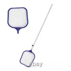 Bestway Maintenance Swimming Pool Cleaner Kit Hand Held Vacuum Skimmer 80 Water
