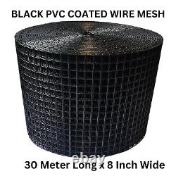 Black PVC Coated Mesh Clip Kit for Solar Panel Bird Proofing Pigeon Pest Control