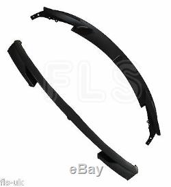 Bmw 3 Series F30 F31 Front Diffuser Splitter Valance Lip Spoiler Side Skirt Kit