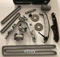 Bmw E53 X5 4.4 4.6 V8 M62 Petrol 2000-2003 New Bga Timing Chain Kit With Gears