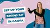 Brand Kits In Canva Free And Pro