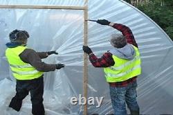 Brand New 10ft X 24ft Straight Sided Heavy Duty Polytunnel Kit