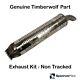 Brand New Genuine Complete Timberwolf Exhaust Kit For Non Tracked Machines Uk