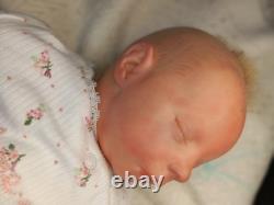 Brand New, Genuine Kit, Small Reborn Doll'Callie' with hair 43cm