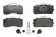 Brand New Oe Quality Fits Mercedes-benz Atego Front Brake Pad Kit 7.5 Tonne