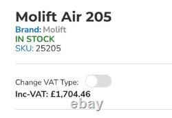 Brand New Sealed Mo Lift Air 205 Ceiling Hoist Kit