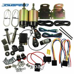 Brand New Shaved Handle Door Popper 2 Door Kit 85LB With Remote