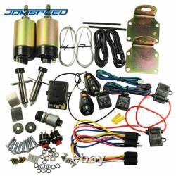 Brand New Shaved Handle Door Popper 2 Door Kit 85LB With Remote