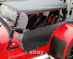 Brand New Tiger Kit Car Half Doors Set (pair) For Super Six 6 Cat R6 Avon R10