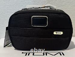 Brand New with Tag TUMI Split Travel Kit Black Gold Hardware