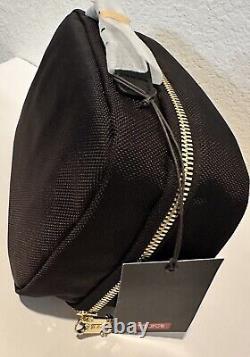 Brand New with Tag TUMI Split Travel Kit Black Gold Hardware