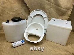 Build-Your-Own Composting Toilet Kit Components Only (without frame)