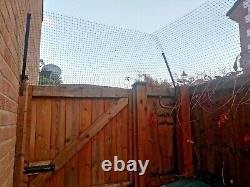 CAT PROOFINGFENCE TOPGARDEN CATIO ENCLOSURE SECURITY13pc BRACKET+MESH KITNEW