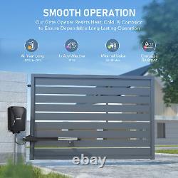 CO-Z Electric Swing Gate Opener Kit for 400kg 6m Home Driveway Gates IP44