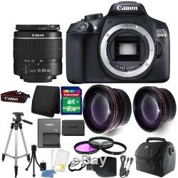 Canon EOS 1300D/T6 18MP DSLR Camera + 18-55mm Lens + Accessory Kit