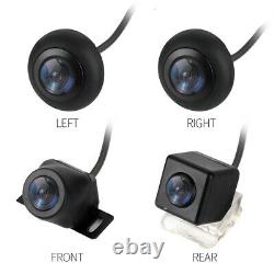 Car 360° HD Bird View Panoramic System DVR Recording Parking Rearview Camera Kit