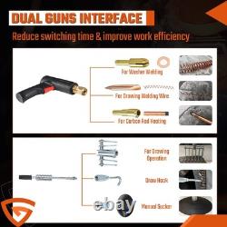 Car Body Dent Repair Tool 3KW 3800A Panel Dent Puller Spot Welder Stud Welder UK