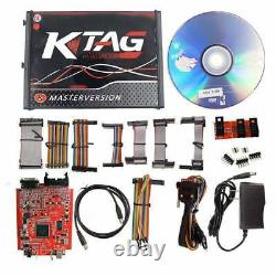 Car RED KTAG V7.020 V2.23 ECU Programming Tool Kit Online Master No Token Limit