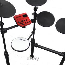 Carlsbro CSD100 R Electronic Drum Kit 7 Piece Digital Set Compact Foldable