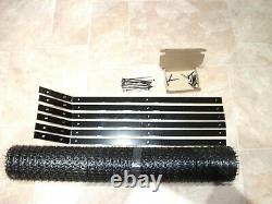 Cat Proofing Fence Wall Kit 6 Angled Brackets & 10m Mesh Enclosure Catio