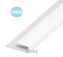 Ceiling Cladding Roof Kit 5 x 5m Hollow Soffit, 3 x 5m Finishing Trim & Pins