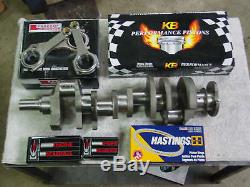 Chevy 454 496 502 540 Stroker Kit BBC Crankshaft Pistons Wiesco Scat King 060