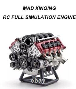 Cison V8 Engine Kit, Mini V8 Engine Kits That Runs, V8 Engine Model Kit That Works