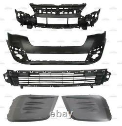 Citroen Berlingo Front Bumper Complete Kit 2015 2018 New Textured 1613563580