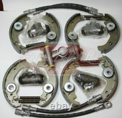 Classic Fiat 500 D F L R Complete Brake Kit Front & Rear Brand New Made in Italy