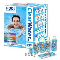 ClearWater Pool Starter Kit Hot Tub Water Treatment Chlorine Granules Chemical