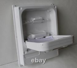 Cleo Tip Up Sink/Basin. Foldaway White PVC Basin. Caravan/Motorhome/Boat