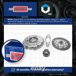 Clutch Kit 3pc (Cover+Plate+Releaser) HK2607 Borg & Beck 21207625147 Quality New