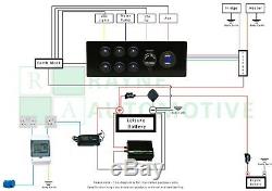 Complete Camper Van Electrical 12V & 240V Wiring Conversion Kit + 1000W Inverter