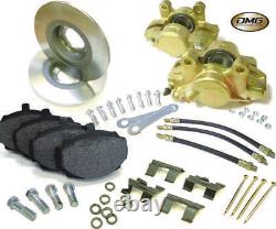 Complete Front Replacement Brake Kit, MGB ROADSTER & GT (Not V8)