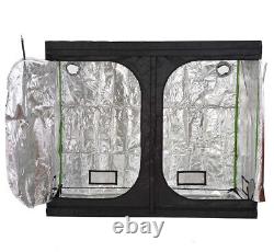 Complete Grow Tent Kit 600w Light 1m x 1m/1.2m x 1.2m/2.4m x 1m Hydroponics