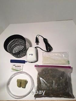 Complete Hydroponic System 1 Site DWC Hydroponic Grow Kit Bubble Bucket