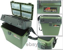 Complete Starter Coarse Float Fishing Kit Set. 10' Carbon Rod, Reel, Seat Box