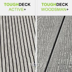 Composite Decking Full Kits Best WPC Decking Boards Pack Dark Grey Brown Black