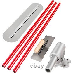 Concrete Bull Float kit 900x200mm Concrete Tool Trowel Float Handle Bracket
