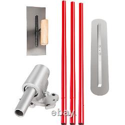 Concrete Bull Float kit 900x200mm Concrete Tool Trowel Float Handle Bracket
