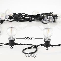 ConnectPro 5m-50m Outdoor Connectable Festoon Filament LED Lights Belt Kit