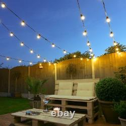 ConnectPro 5m-50m Plug In Connectable Outdoor Festoon LED Lights Kit Christmas