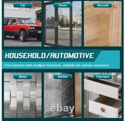 Cordless Car Polisher Buffer Sander Machine Polishing Pads Kit +2 x Batteries UK