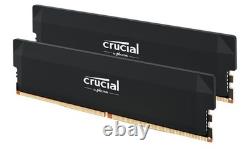 Crucial Pro DDR5 RAM 64GB Kit (2x32GB) 6400MHz CL40 CP2K32G64C40U5B Brand New