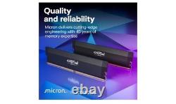 Crucial Pro DDR5 RAM 64GB Kit (2x32GB) 6400MHz CL40 CP2K32G64C40U5B Brand New