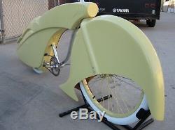 Custom Fiberglass 26 bicycle body kit lowrider adult size cruiser paperboy