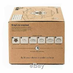 DIY Geodesic Dome Kit Make a fruit cage, arbour, garden room, aviary, etc