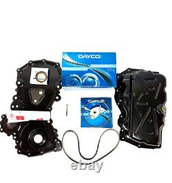 Dayco Timing Belt Kit Oil Pump Tensioner Cover Sump Ford Transit 2.0 Ecoblue